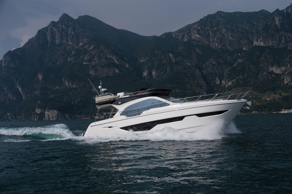Exterior view of Supernova, a Sessa Marine Sessa F48 yacht at Općina Sukošan, Croatia