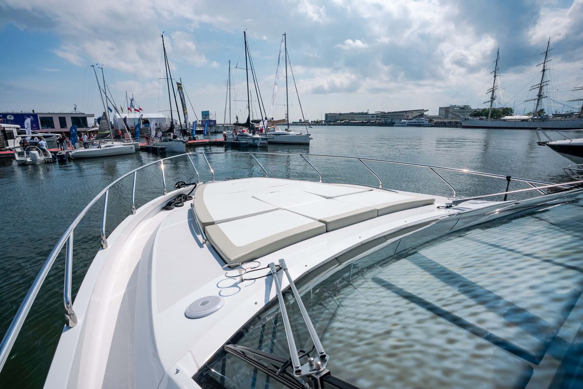 Deck of Supernova, a Sessa Marine Sessa F48 yacht at Općina Sukošan, Croatia