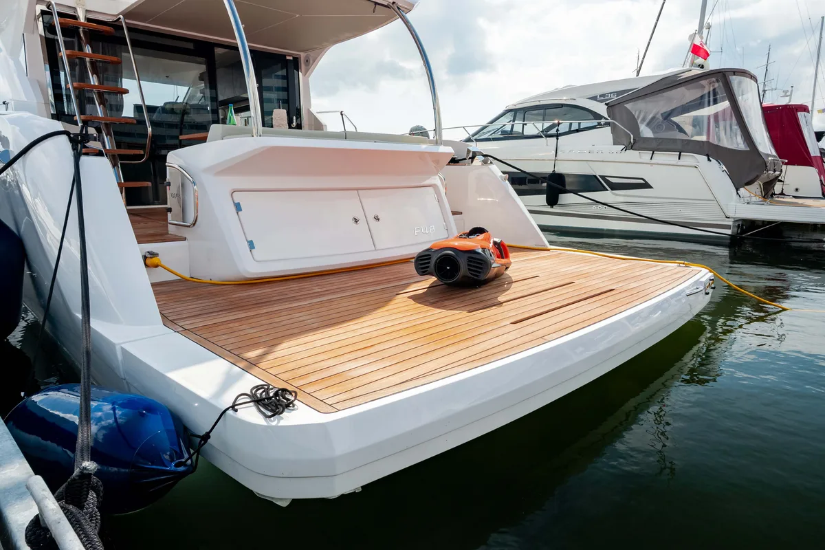Exterior view of Supernova, a Sessa Marine Sessa F48 yacht at Općina Sukošan, Croatia