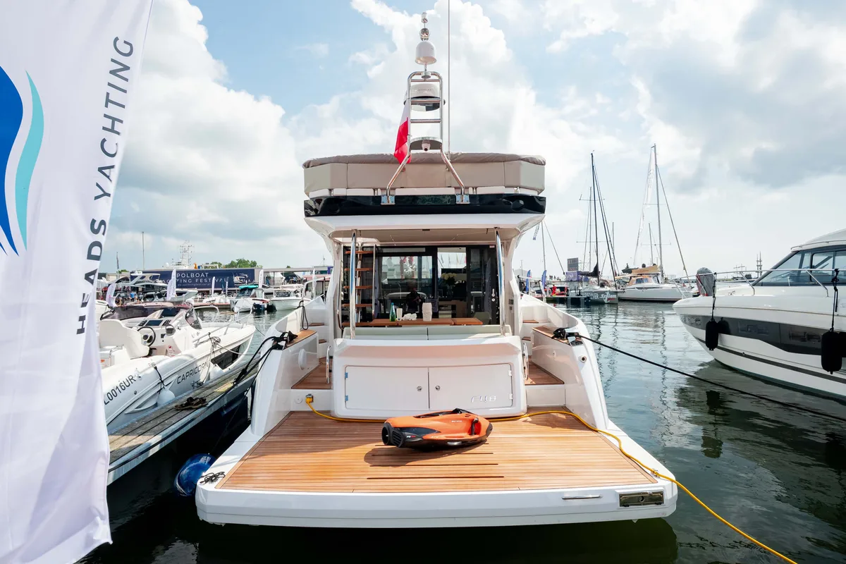 Exterior view of Supernova, a Sessa Marine Sessa F48 yacht at Općina Sukošan, Croatia