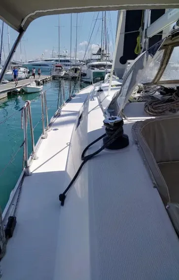 Mojito, a Bavaria Bavaria Cruiser 46 sailboat at Kontokali, Greece