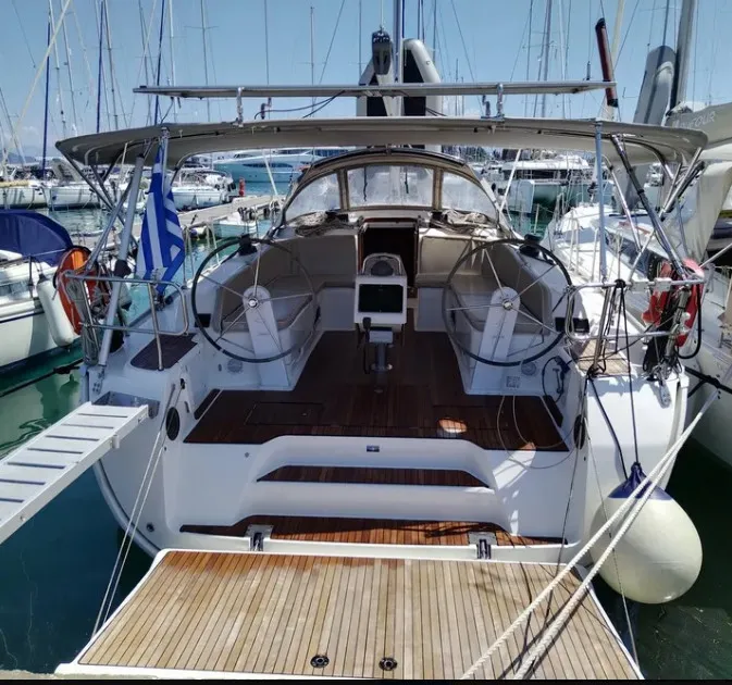Mojito, a Bavaria Bavaria Cruiser 46 sailboat at Kontokali, Greece