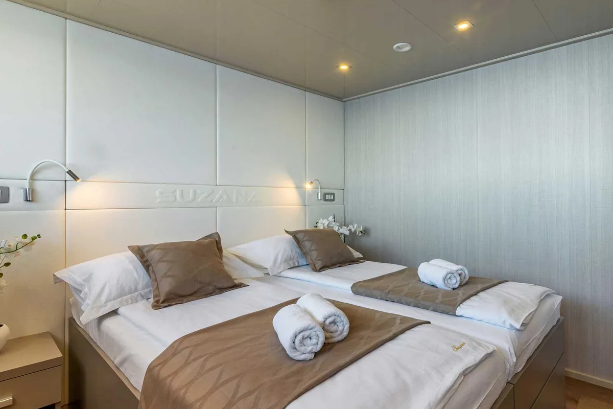 Cabin on Suzana, a Gulet Luxury Motor Yacht yacht at Split, Croatia