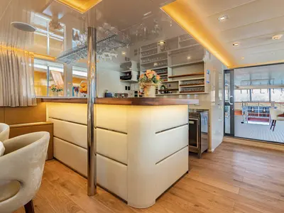 Galley of Suzana, a Gulet Luxury Motor Yacht yacht at Split, Croatia