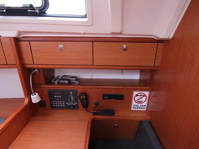 Salon of Patrizia, a Bavaria Cruiser 41 sailboat at Općina Sukošan, Croatia
