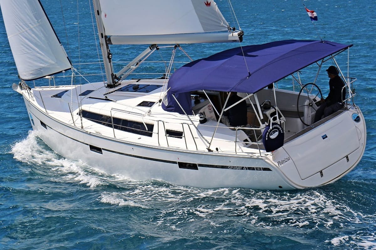 Patrizia, a Bavaria Cruiser 41 sailboat at Općina Sukošan, Croatia