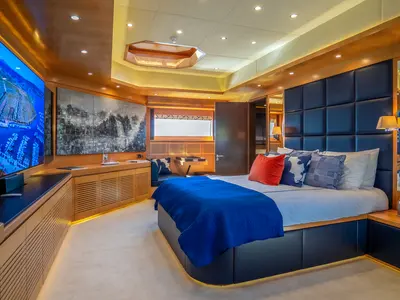 Cabin on Silent World, a Gulet Motoryacht yacht at Split, Croatia