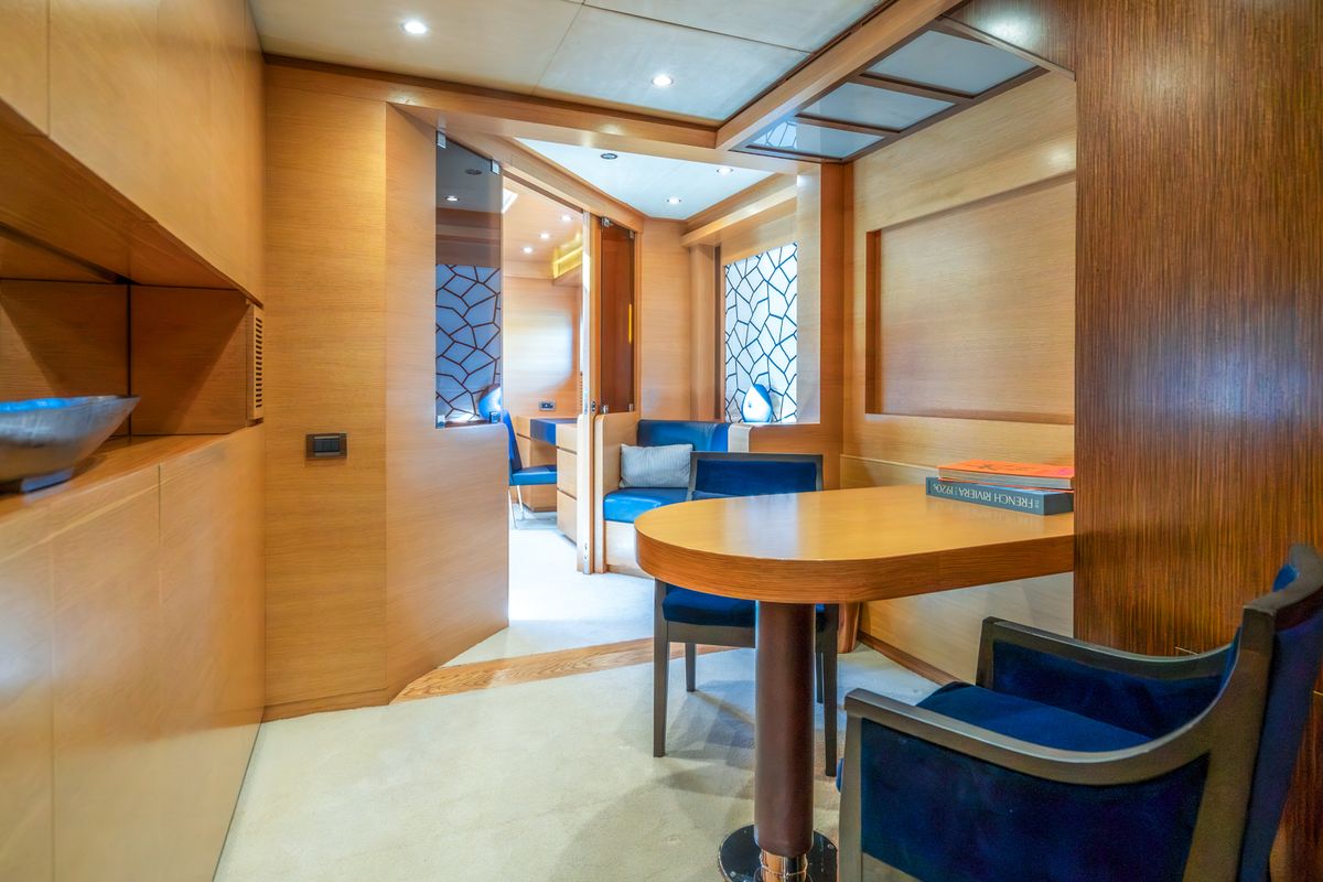 Salon of Silent World, a Gulet Motoryacht yacht at Split, Croatia