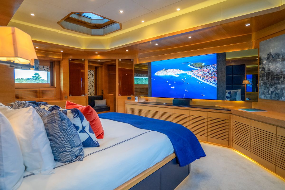 Cabin on Silent World, a Gulet Motoryacht yacht at Split, Croatia