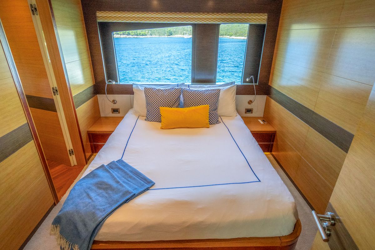 Cabin on Silent World, a Gulet Motoryacht yacht at Split, Croatia