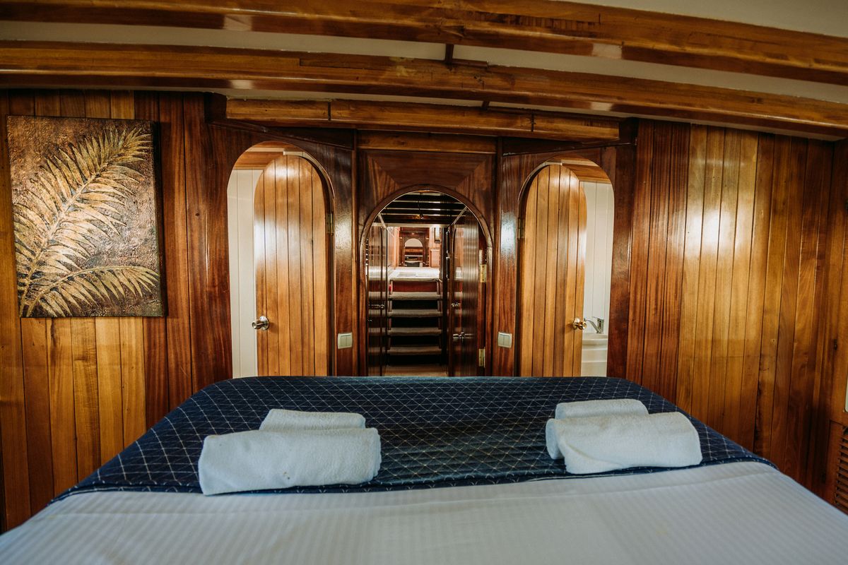 Cabin on Bevaz Lale, a Gulet Gulet gulet at Kos, Greece