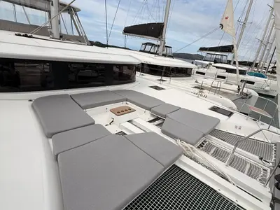 Vanesa, a Lagoon 46 catamaran at Seget Donji, Croatia