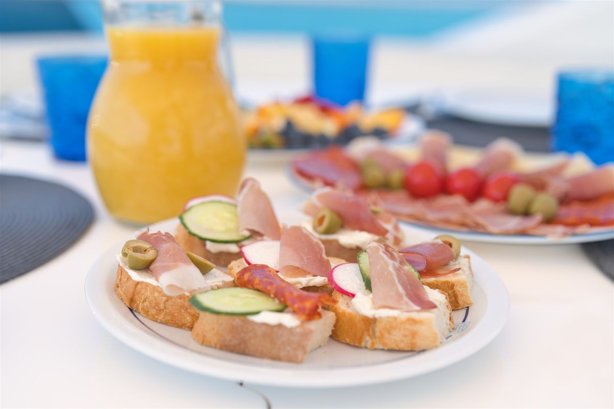 Dominique, a Ferretti 681 yacht at Zadar, Croatia