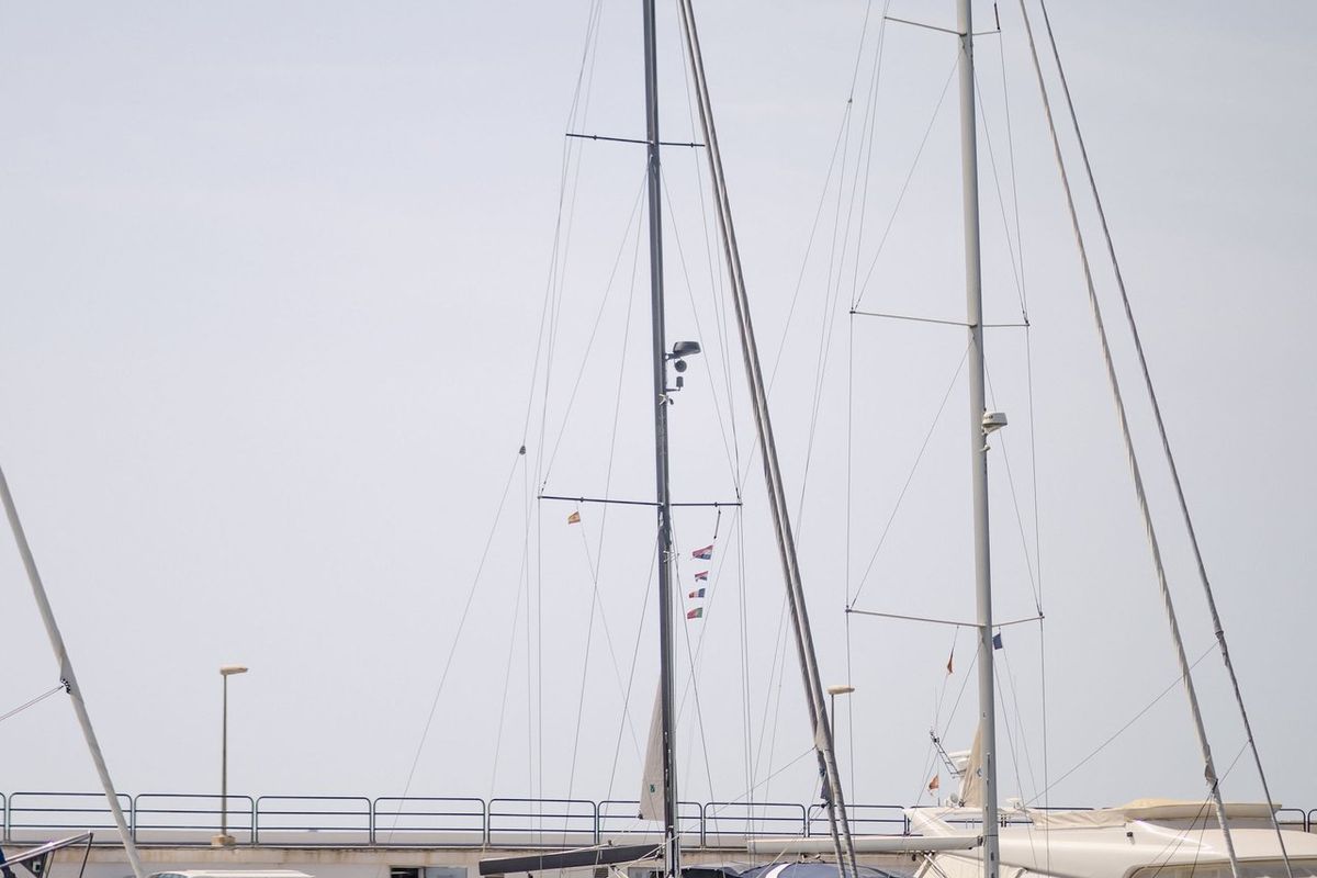 Adventuro, a Hanse Yachts Moody 54 DS sailboat at Palma de Mallorca, Spain