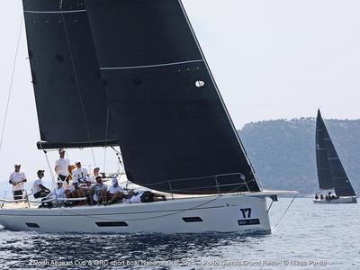 Exterior view of Black Pearl, a Gulet x-reuse sailboat at Piraeus, Greece