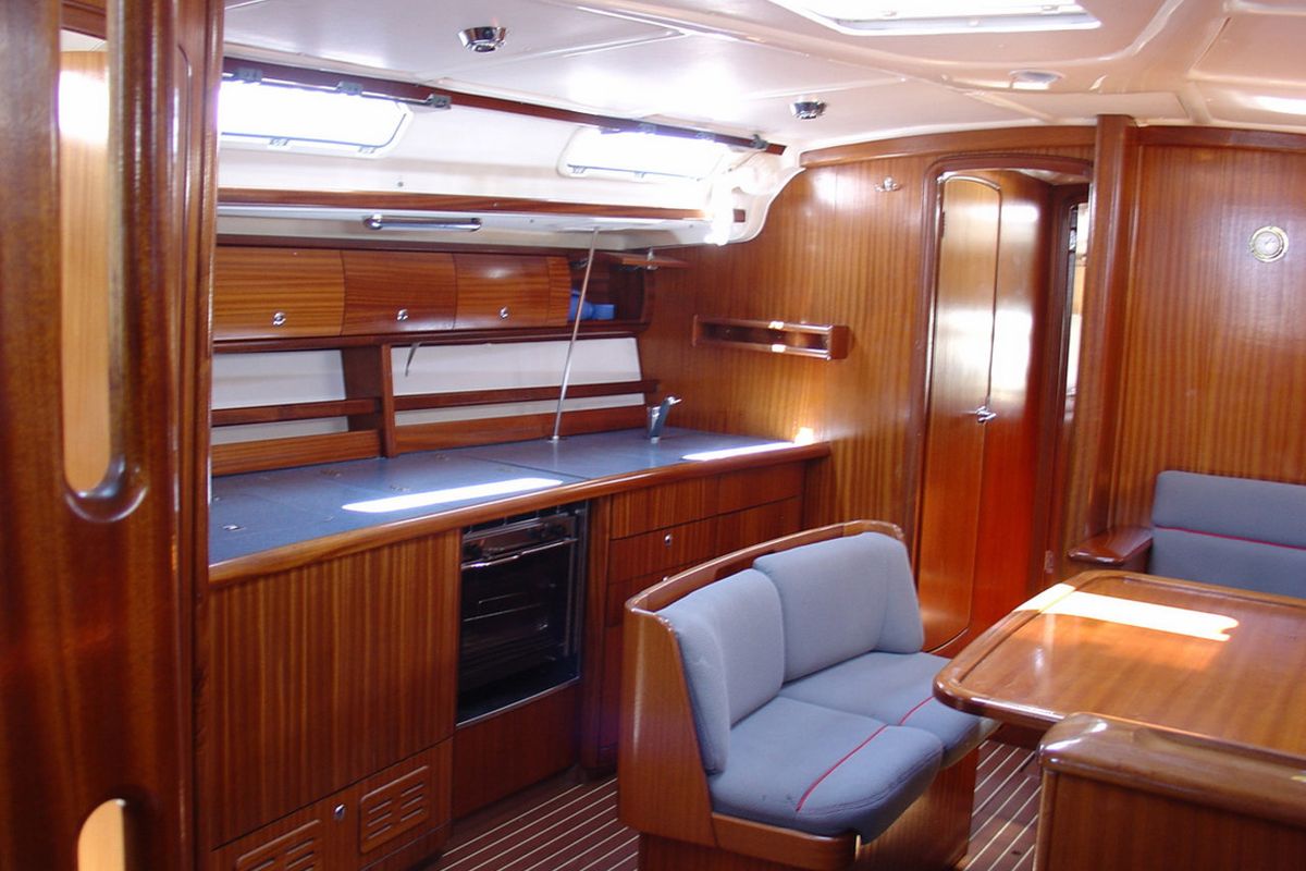 Galley of Freedom, a Bavaria 44 sailboat at Split, Croatia