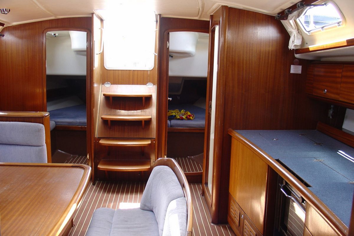 Galley of Freedom, a Bavaria 44 sailboat at Split, Croatia