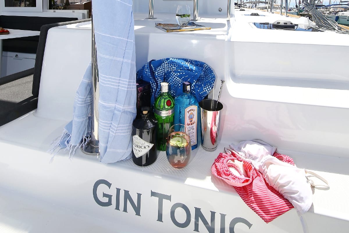 Gin Tonic, a Lagoon 39 catamaran at Općina Sukošan, Croatia