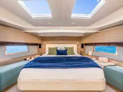 Cabin on Tinčika, a Beneteau Oceanis 52 sailboat at Split, Croatia