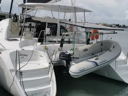 LANME, a Lagoon Lagoon 380 catamaran at Propriano, France