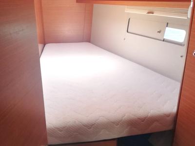 Cabin on WARRIORS TALE, a Dufour 520 Grand Large sailboat at Kalkara, Malta
