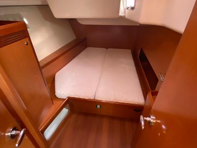 Cabin on Valasia, a Beneteau Oceanis 54 sailboat at Municipal Unit of Elefsina, Greece