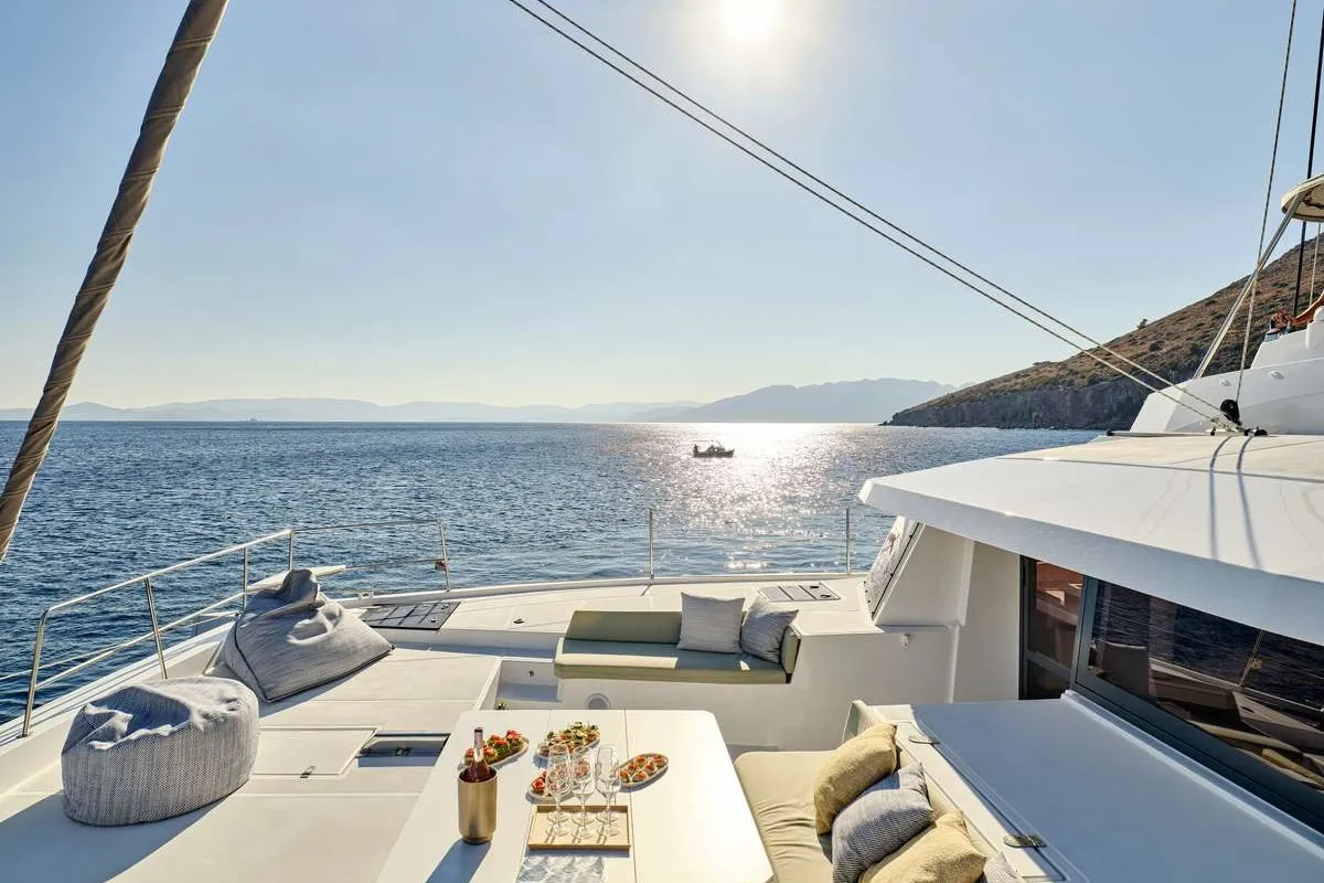 Sahana, a Bali Bali 5.4 catamaran at Municipal Unit of Nea Peramos, Greece