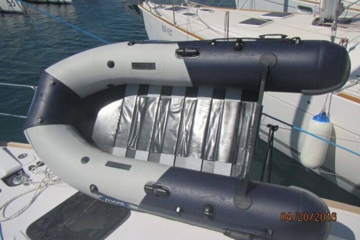 Rea, a Bavaria Cruiser 37 sailboat at Grad Biograd na Moru, Croatia