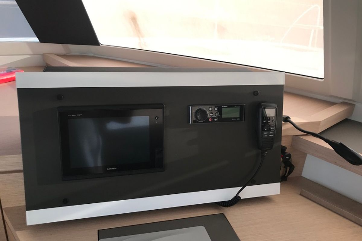 Bonita, a Fountaine Pajot Astrea 42 catamaran at Fethiye, Turkey