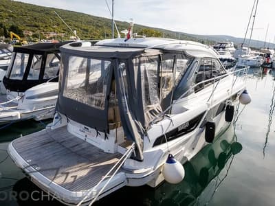 Nightlife, a Bavaria S36 Open yacht at Punat, Croatia