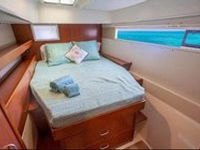 Cabin on Southern Cross, a Leopard 48 catamaran at Stock Island, United States