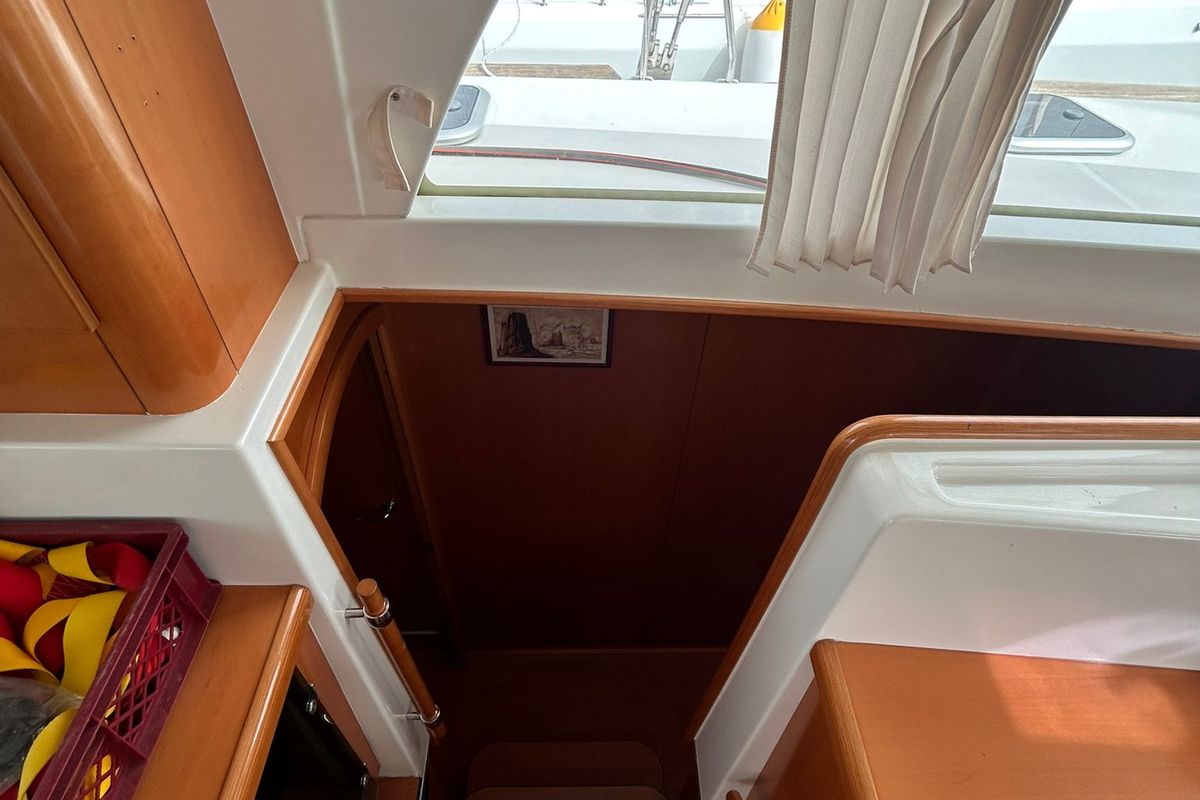 Manatee, a Lagoon 440 catamaran at Grad Vodice, Croatia