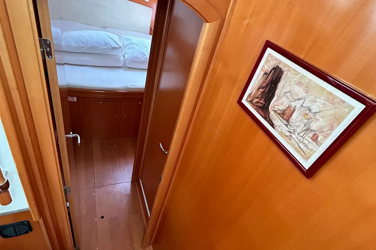 Manatee, a Lagoon 440 catamaran at Grad Vodice, Croatia