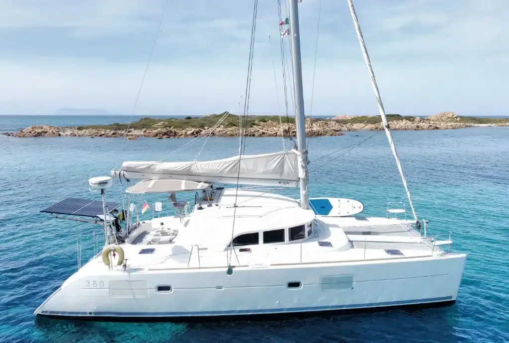 Discovery, a Lagoon Lagoon 380 S2 catamaran at San Giovanni, Italy