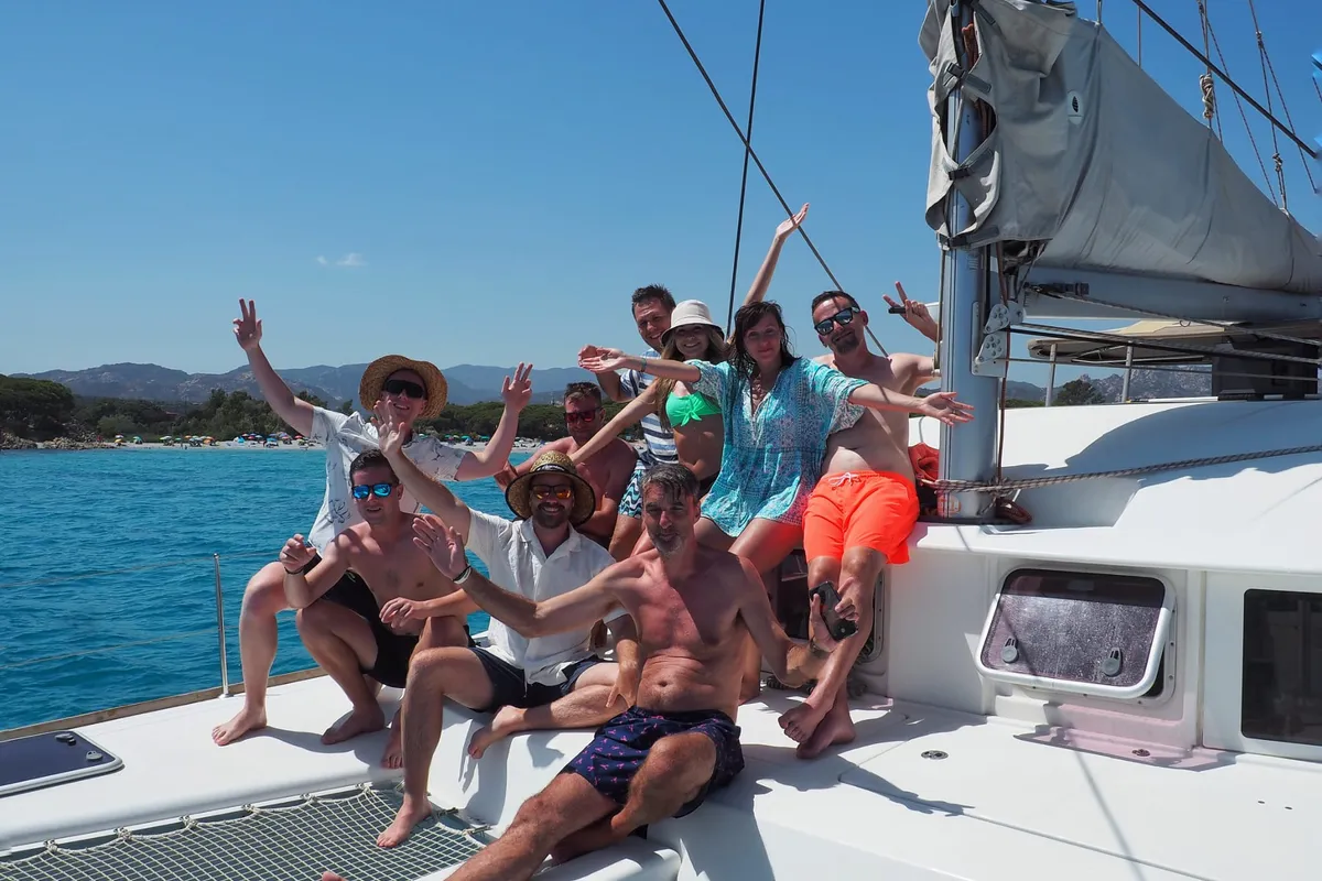 Discovery, a Lagoon Lagoon 380 S2 catamaran at San Giovanni, Italy