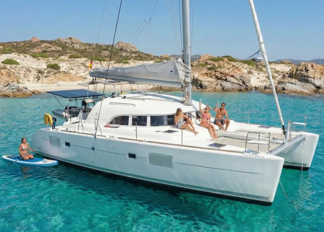 Discovery, a Lagoon Lagoon 380 S2 catamaran at San Giovanni, Italy