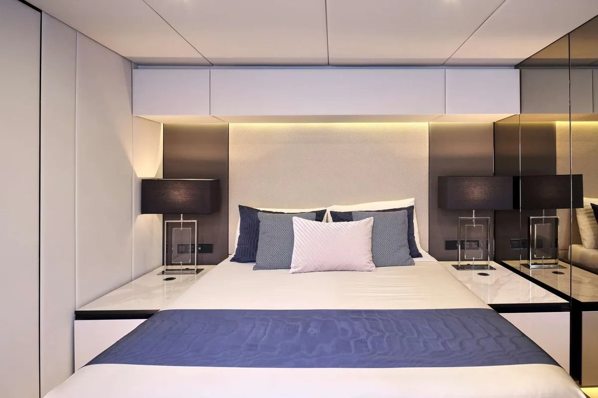 Genny, a Sunreef Yachts Sunreef 80 catamaran at Athens, Greece