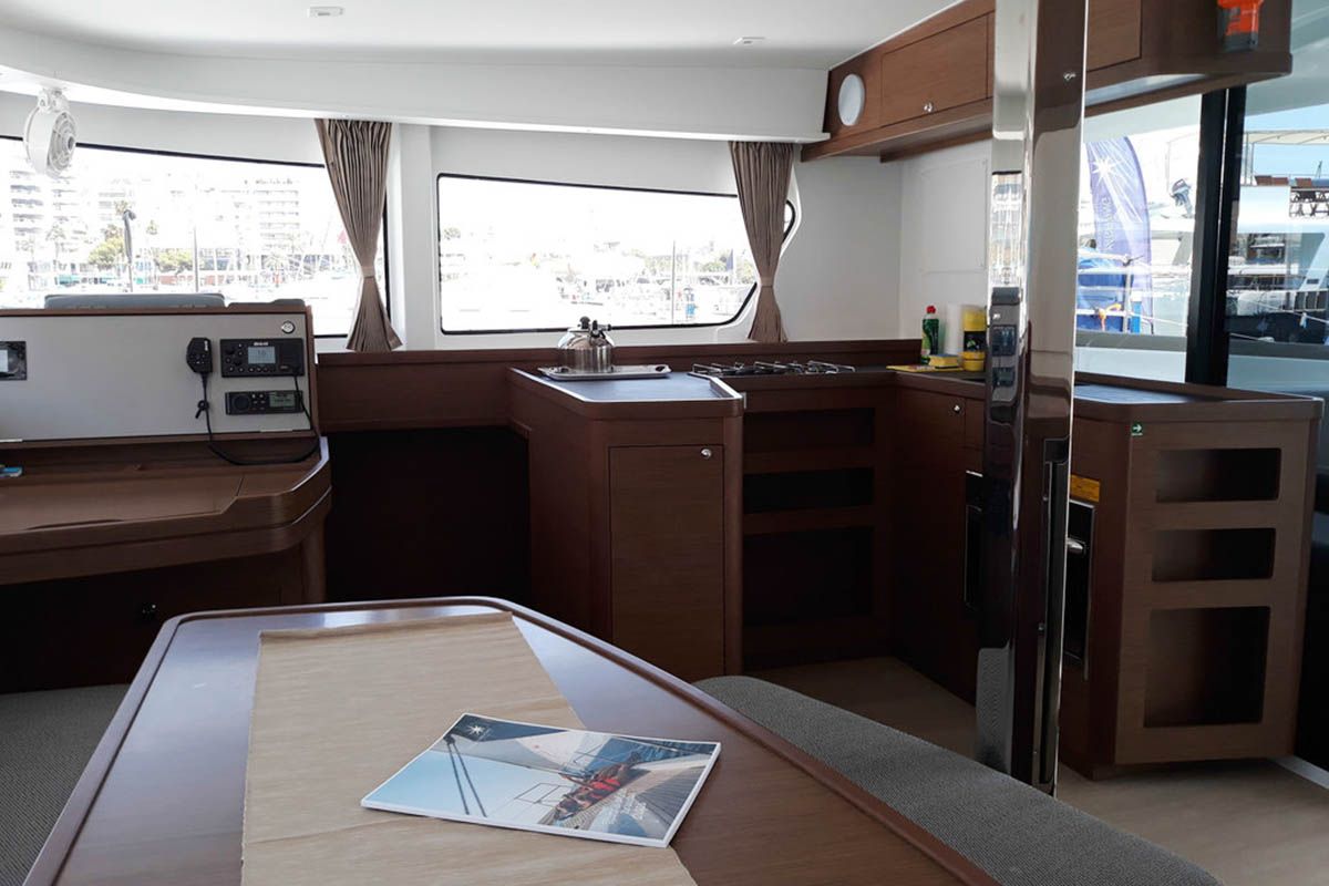 Head on l'Argonaute 461/2025, a Lagoon 42 catamaran at Palma de Mallorca, Spain