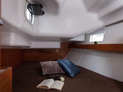 Cabin on TINO, a Elan Impression 40 sailboat at Split, Croatia
