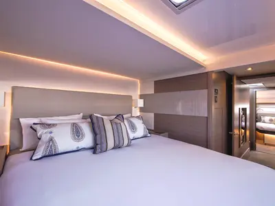 Cabin on Moorings 534 PC/8+1 Exclusive Plus, a Leopard 53 PC catamaran at Road Town, British Virgin Islands