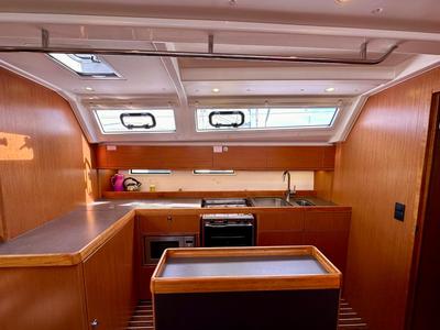 Galley of Arta, a Bavaria Cruiser 46 sailboat at Općina Sukošan, Croatia