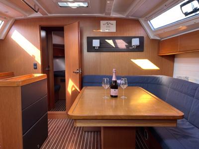 Salon of Arta, a Bavaria Cruiser 46 sailboat at Općina Sukošan, Croatia