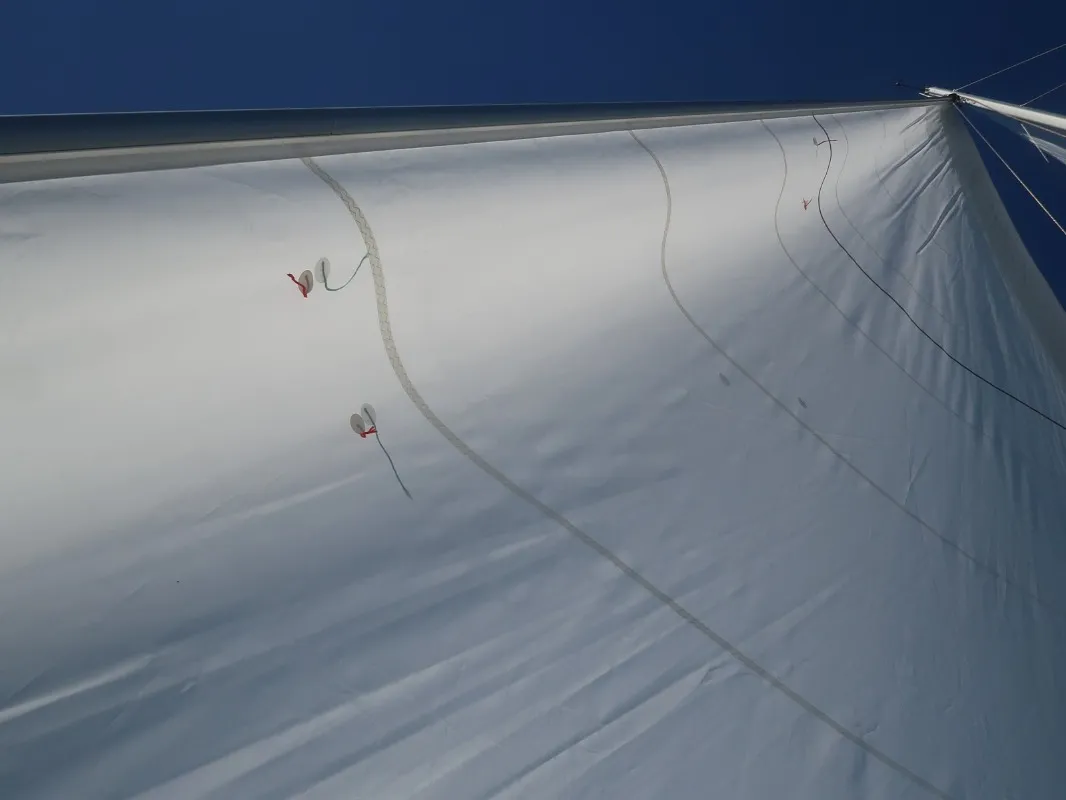 Bonbon, a Jeanneau Sun Odyssey 440 sailboat at Bodrum, Turkey