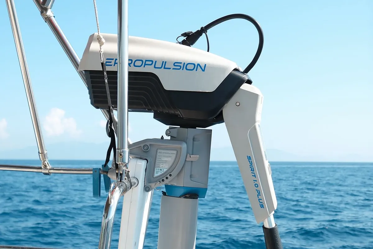 Bonbon, a Jeanneau Sun Odyssey 440 sailboat at Bodrum, Turkey