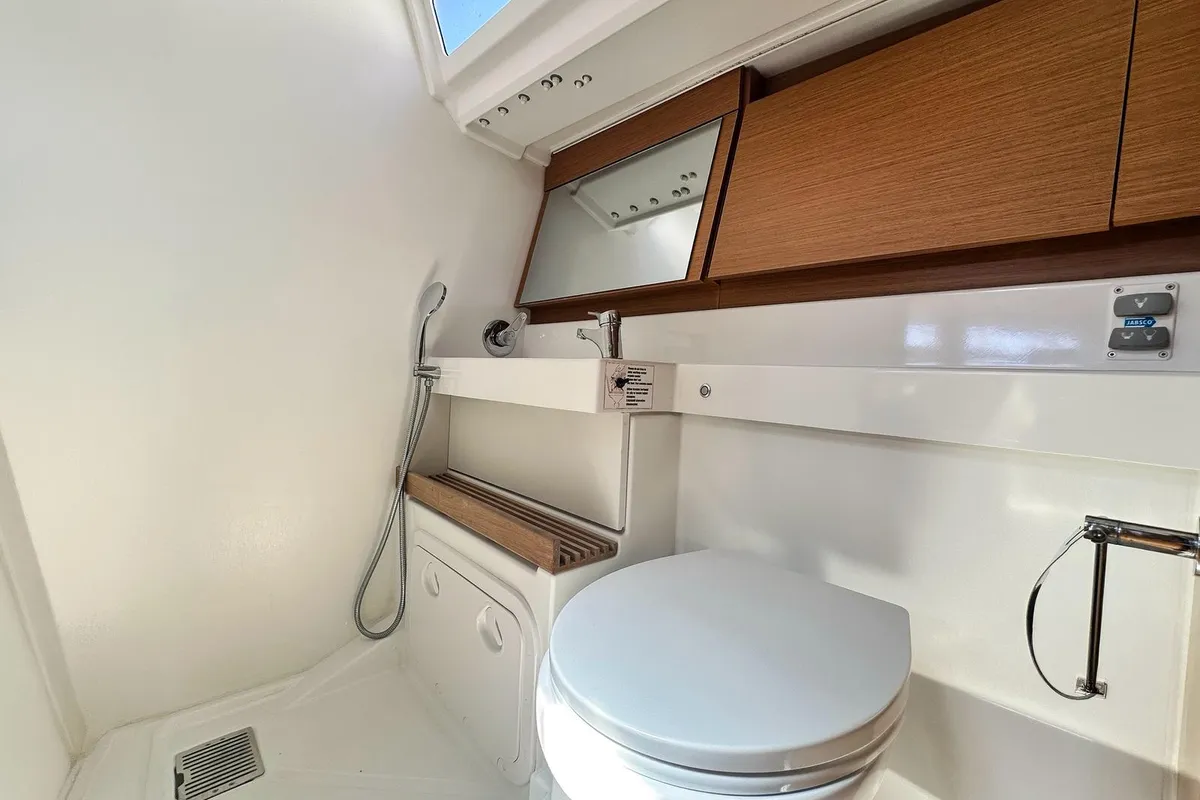 Bonbon, a Jeanneau Sun Odyssey 440 sailboat at Bodrum, Turkey