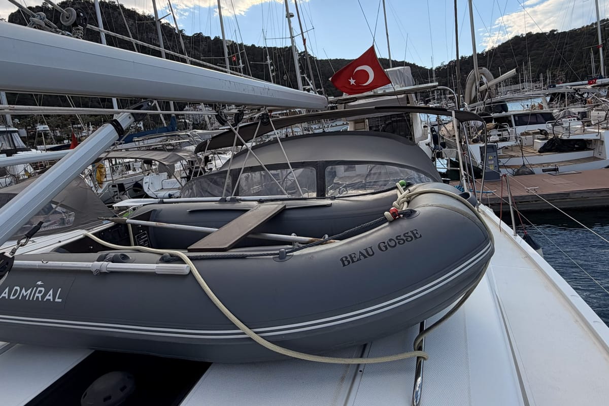 Premium, a Hanse Yachts Hanse 415 sailboat at Fethiye, Turkey