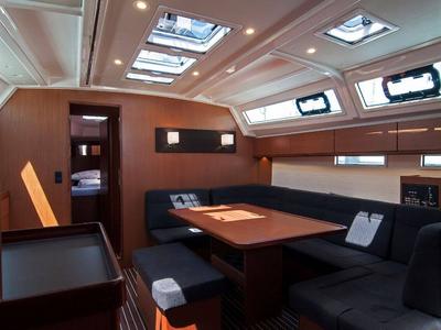 Salon of Mimi, a Bavaria Cruiser 46 sailboat at Split, Croatia