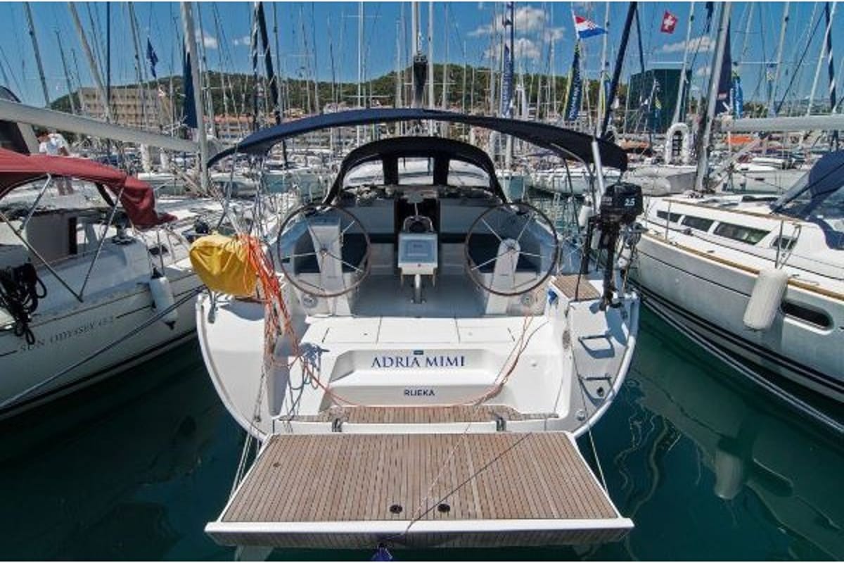 Mimi, a Bavaria Cruiser 46 sailboat at Split, Croatia