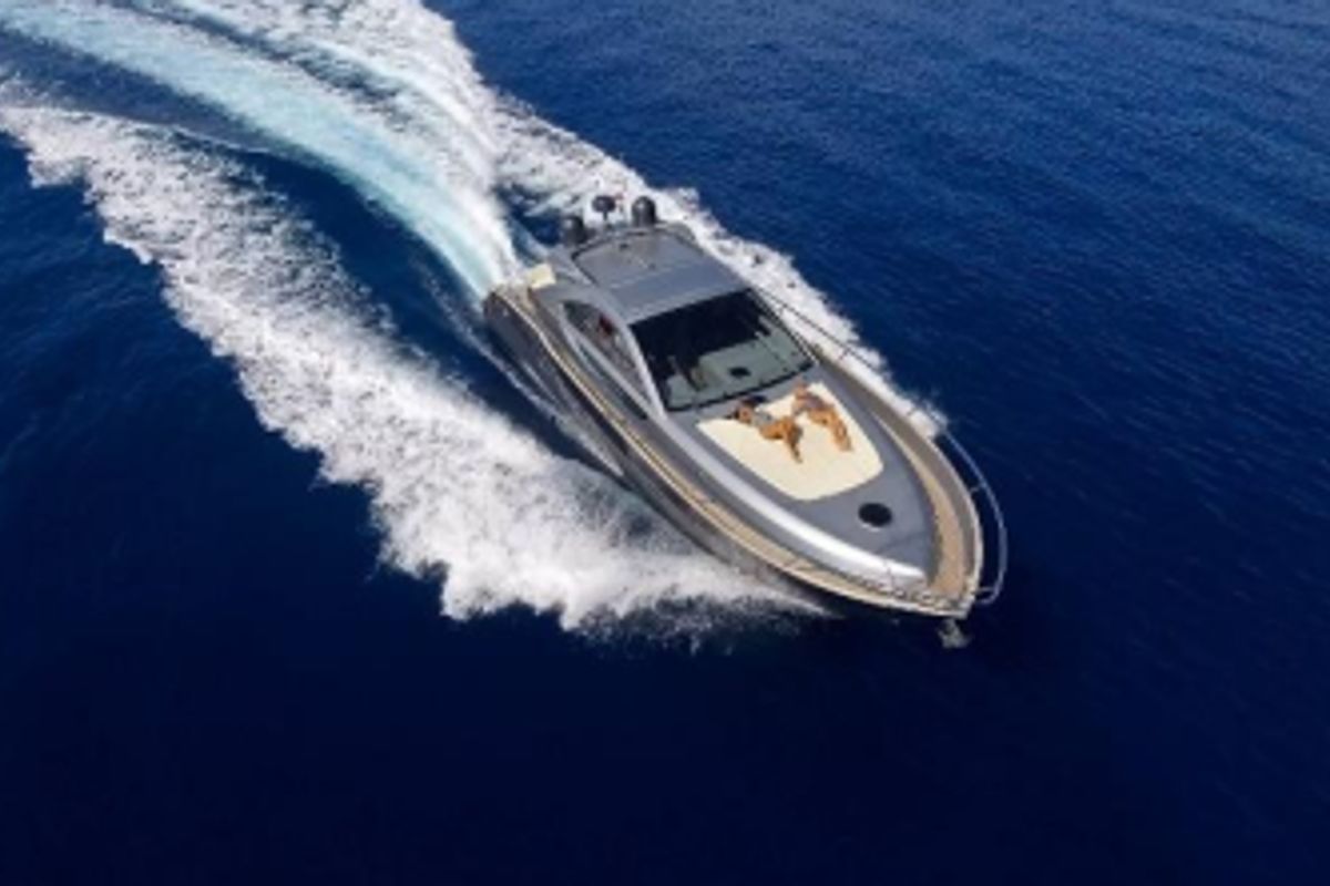 Exterior view of Silver Arrow, a Pearl Sea Yachts d.o.o. Pearlsea 56 Coupe yacht at Split, Croatia