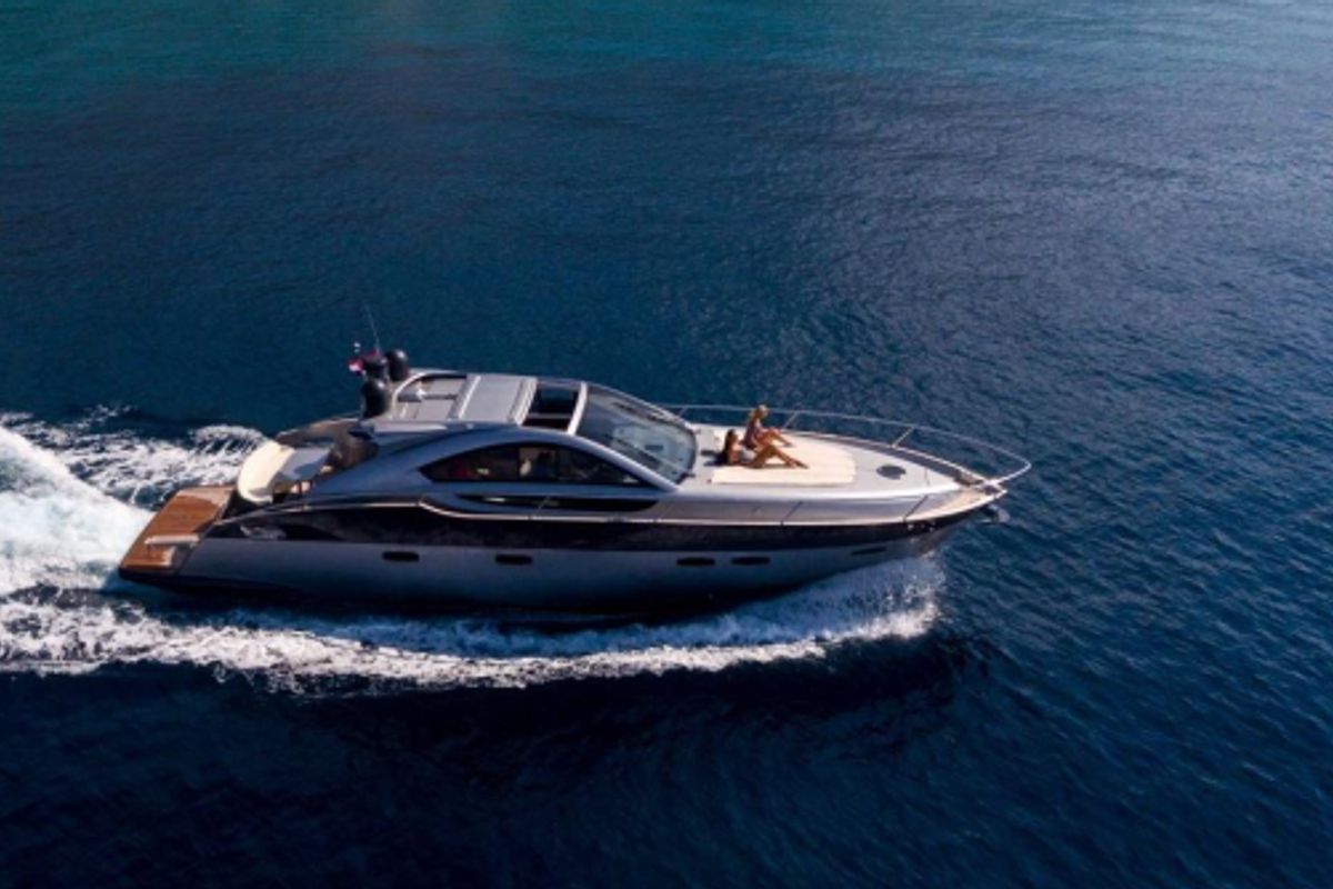 Exterior view of Silver Arrow, a Pearl Sea Yachts d.o.o. Pearlsea 56 Coupe yacht at Split, Croatia